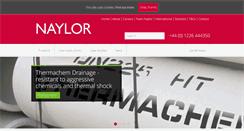Desktop Screenshot of naylor.co.uk